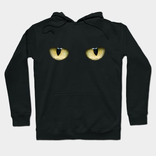 Creepy Cat Eyes Hoodie by Flippin' Sweet Gear